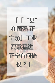 「“县”在图强·正宁①」工业高歌猛进 正宁有何倚仗？