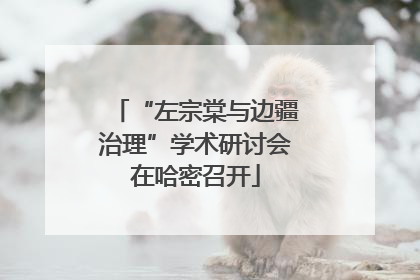 “左宗棠与边疆治理”学术研讨会在哈密召开