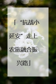 “抗战小延安”走上农旅融合振兴路