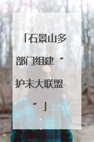 石景山多部门组建“护未大联盟”