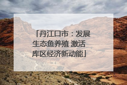 丹江口市：发展生态鱼养殖 激活库区经济新动能