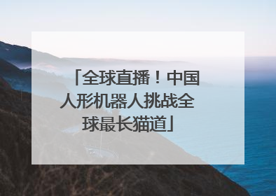 全球直播！中国人形机器人挑战全球最长猫道
