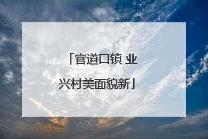 官道口镇 业兴村美面貌新