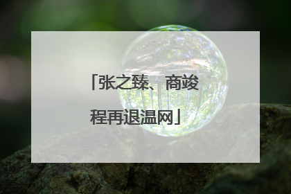 张之臻、商竣程再退温网
