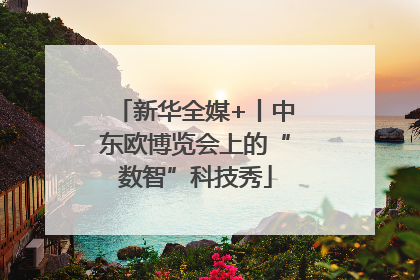 新华全媒+丨中东欧博览会上的“数智”科技秀