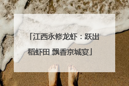 江西永修龙虾：跃出稻虾田 飘香京城宴