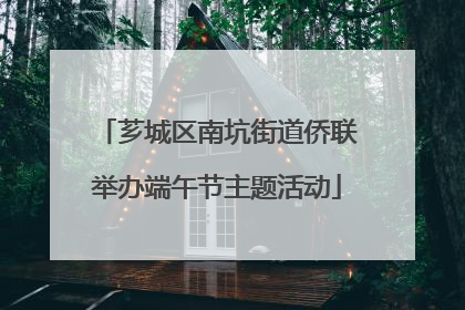 芗城区南坑街道侨联举办端午节主题活动
