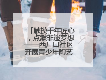 触摸千年匠心，点燃非遗梦想——西厂口社区开展青少年陶艺科技研学活动