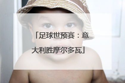 足球世预赛：意大利胜摩尔多瓦