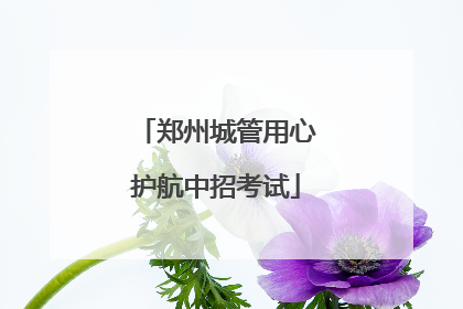 郑州城管用心护航中招考试