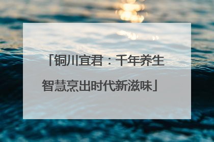铜川宜君：千年养生智慧烹出时代新滋味