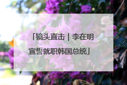 镜头直击｜李在明宣誓就职韩国总统