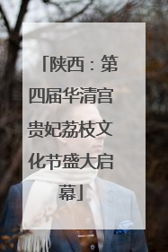 陕西：第四届华清宫贵妃荔枝文化节盛大启幕