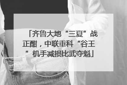 齐鲁大地“三夏”战正酣，中联重科“谷王”机手减损比武夺魁