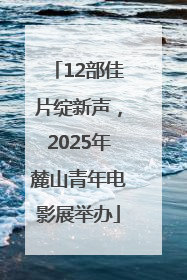 12部佳片绽新声，2025年麓山青年电影展举办