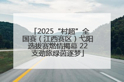 2025“村超”全国赛（江西赛区）弋阳选拔赛燃情揭幕 22支劲旅绿茵逐梦
