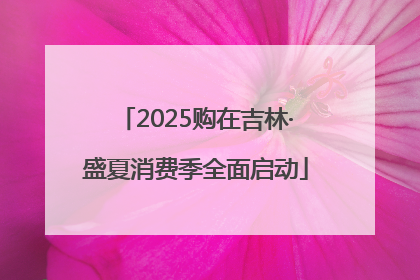 2025购在吉林·盛夏消费季全面启动